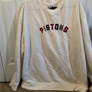 White Pistons Sweatshirt